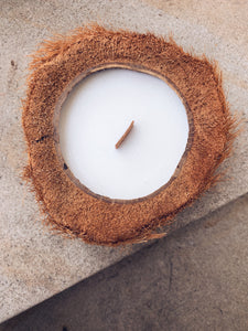 RAW COCONUT CANDLE