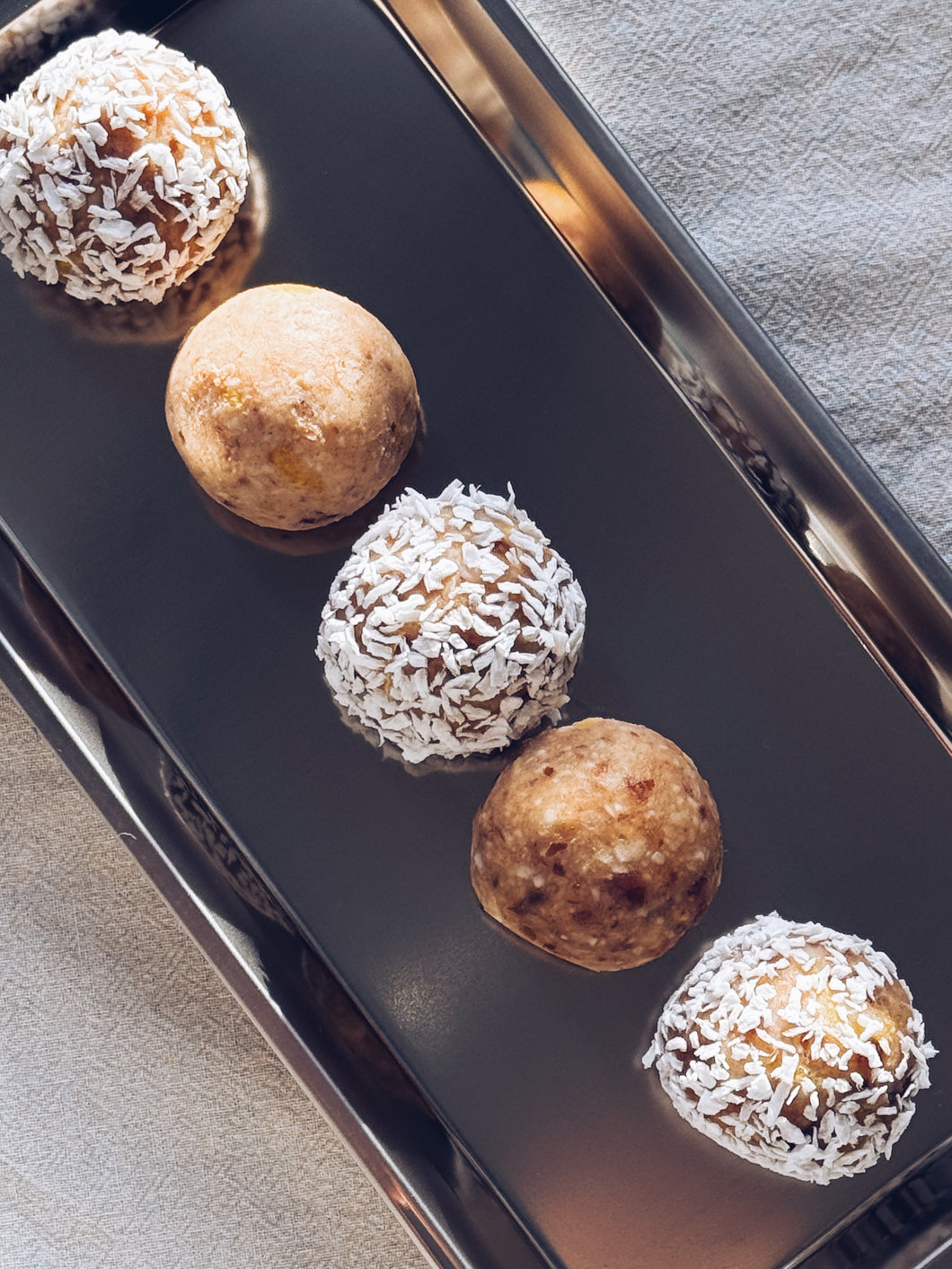 LEMON GINGER PRALINES