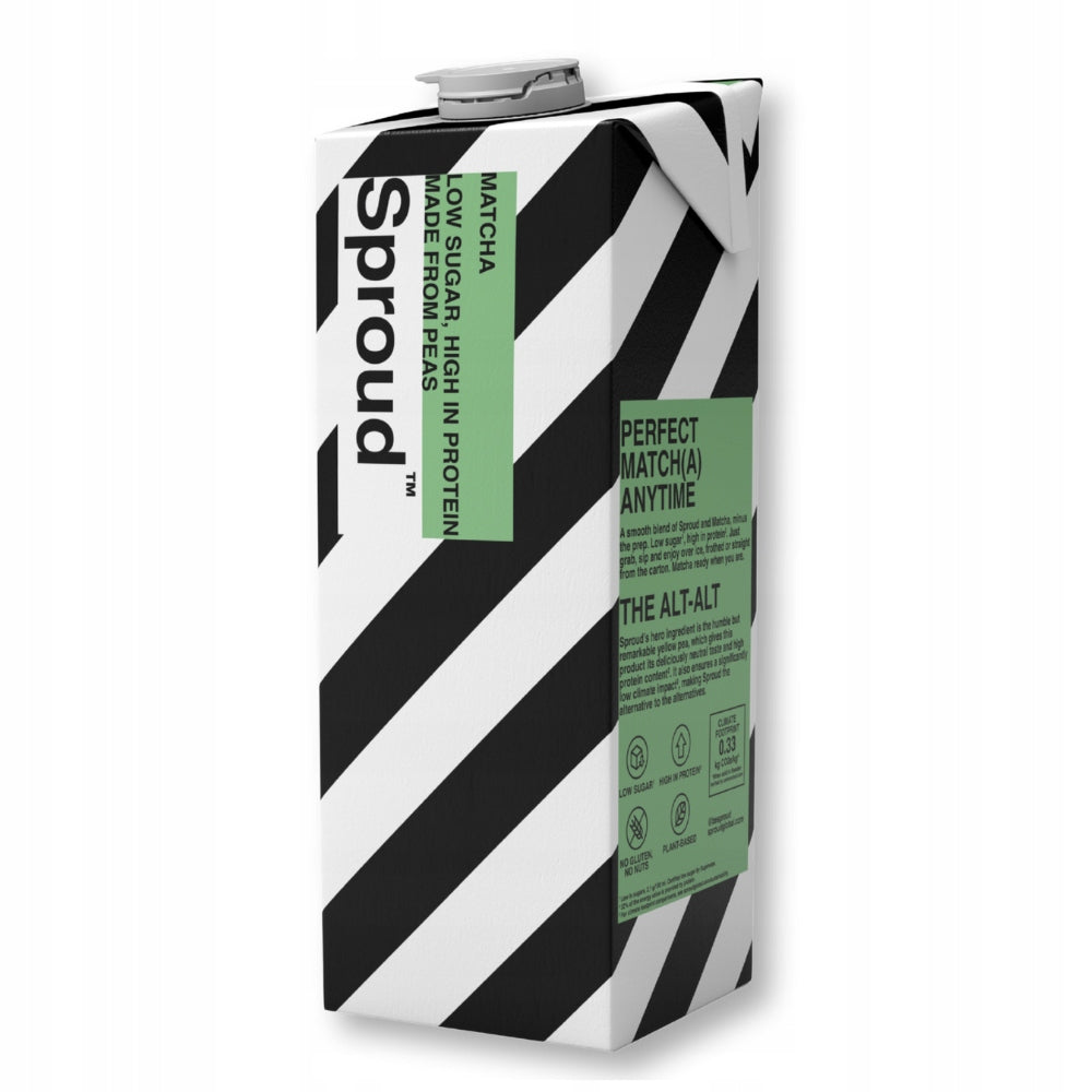 SPROUD MATCHA napój roślinny z żółtego grochu 1l.